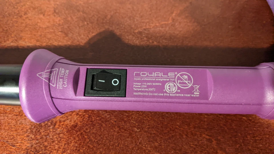 Curling wand 25/18 purple - photo 2