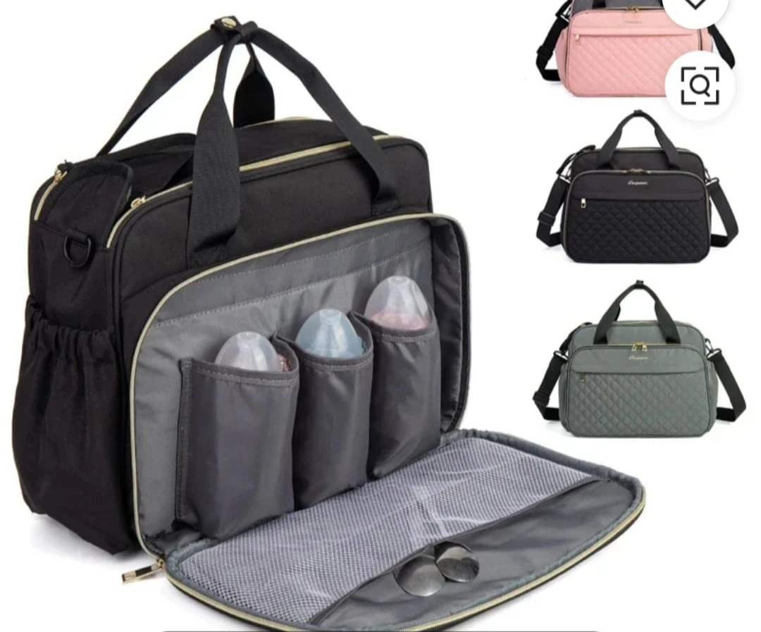 Large Capacity Baby Diaper Bag - Black new