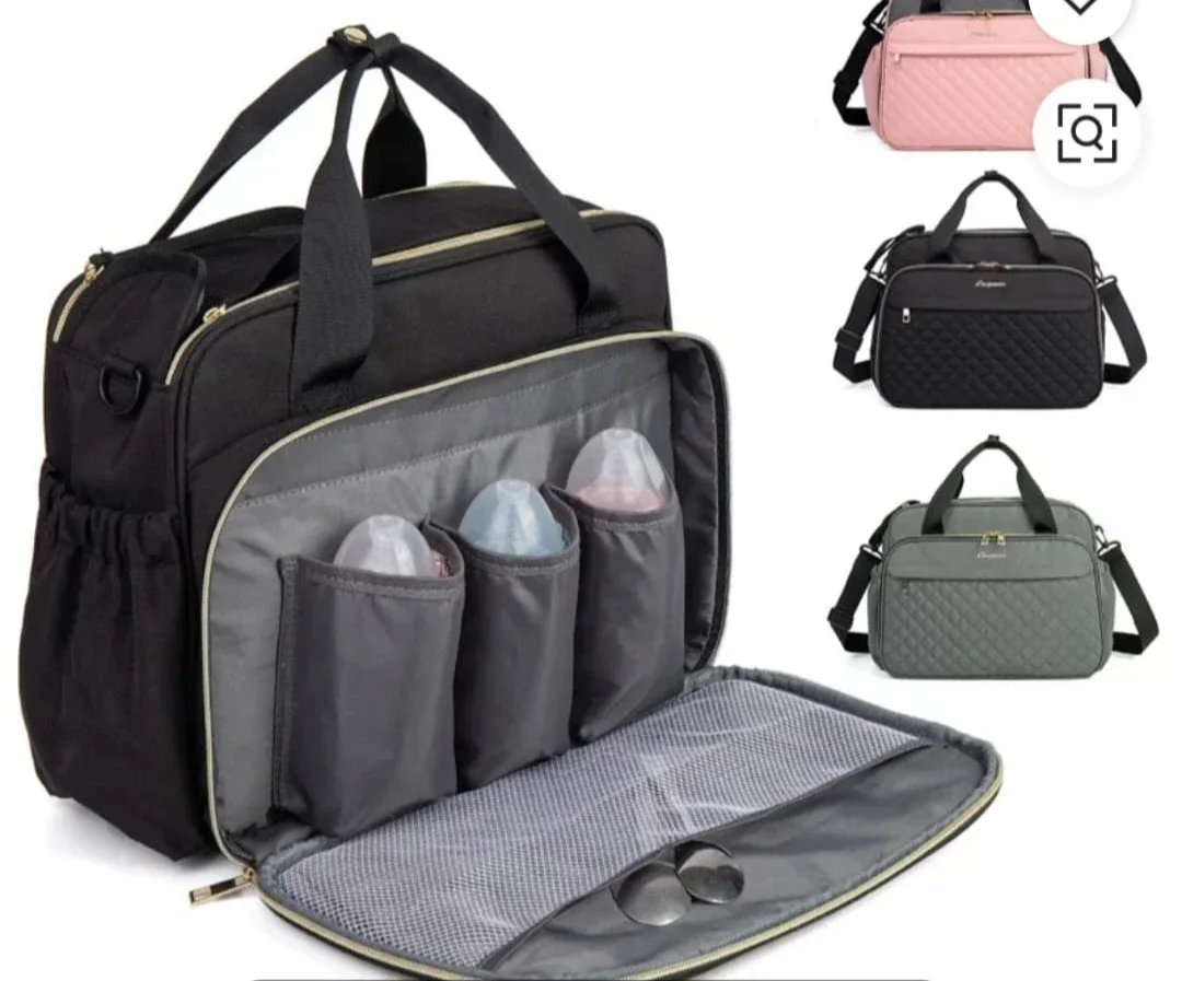 Large Capacity Baby Diaper Bag - Black new