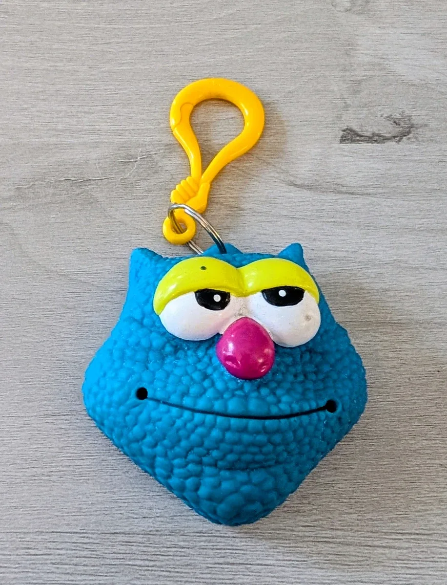 Brand New Vintage Monster Munchers Clip-On Toy Keychain