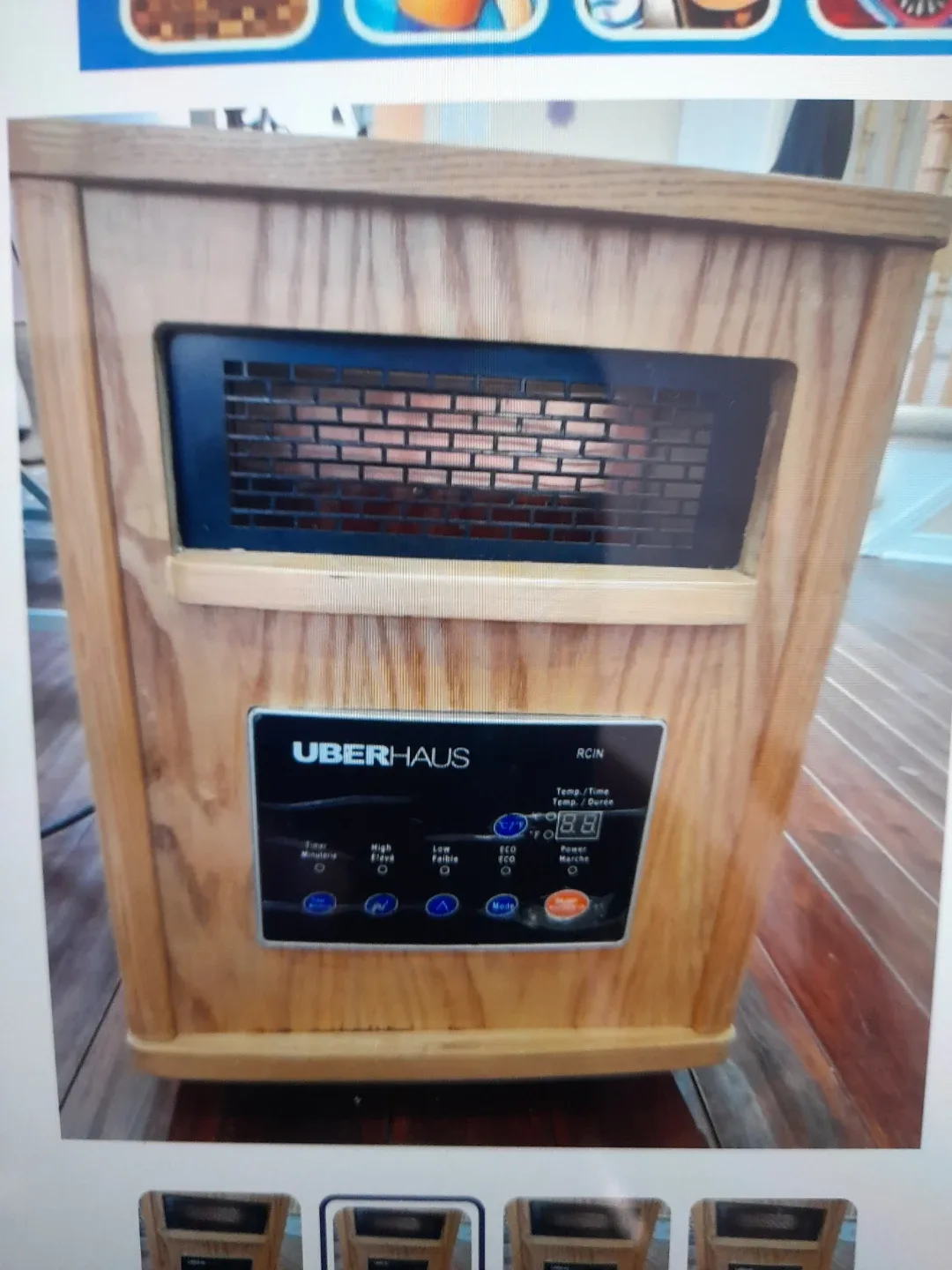Uberhaus  Infrared Heater image indicator(2)
