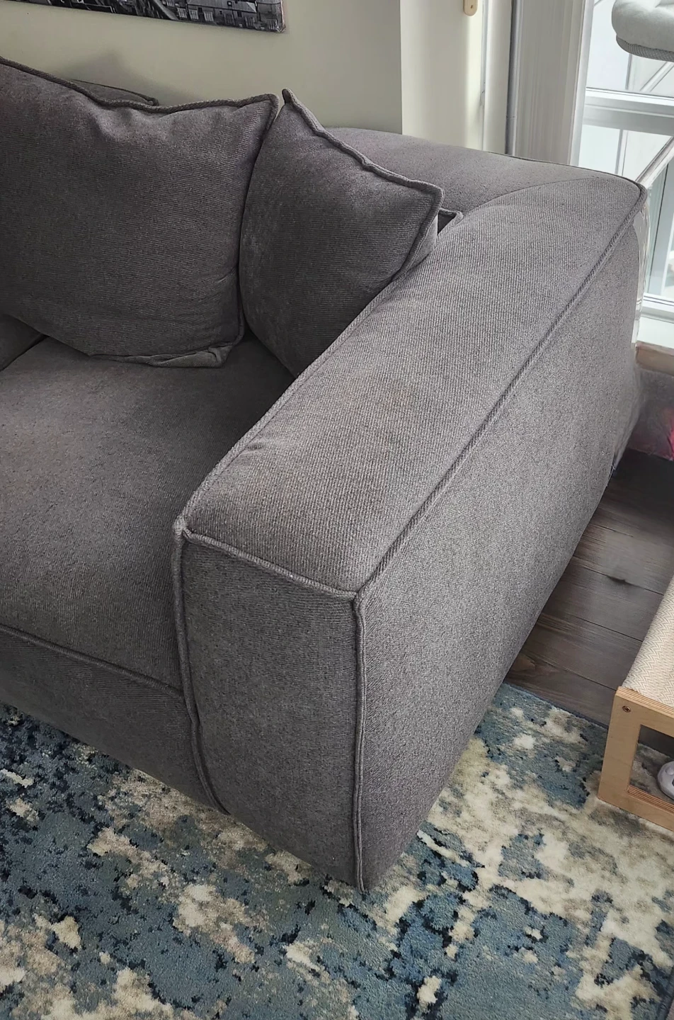 Grey Modular Sectional Sofa - photo 5