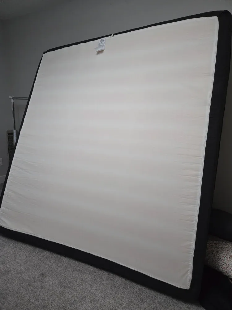 King Size Upholstered Bed Frame & 10" deep Mattress image indicator(3)