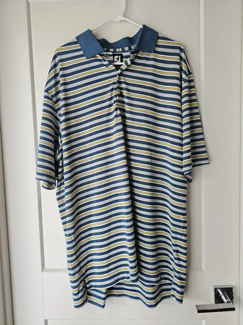 FootJoy Golf Polo Shirts  Bundle- XL & L image indicator(4)