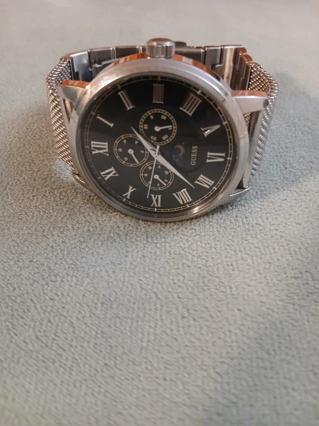 Guess Men's Silver Watch
