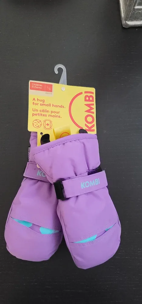 New KOMBI Children's Mittens, Size L/G (5/6)
