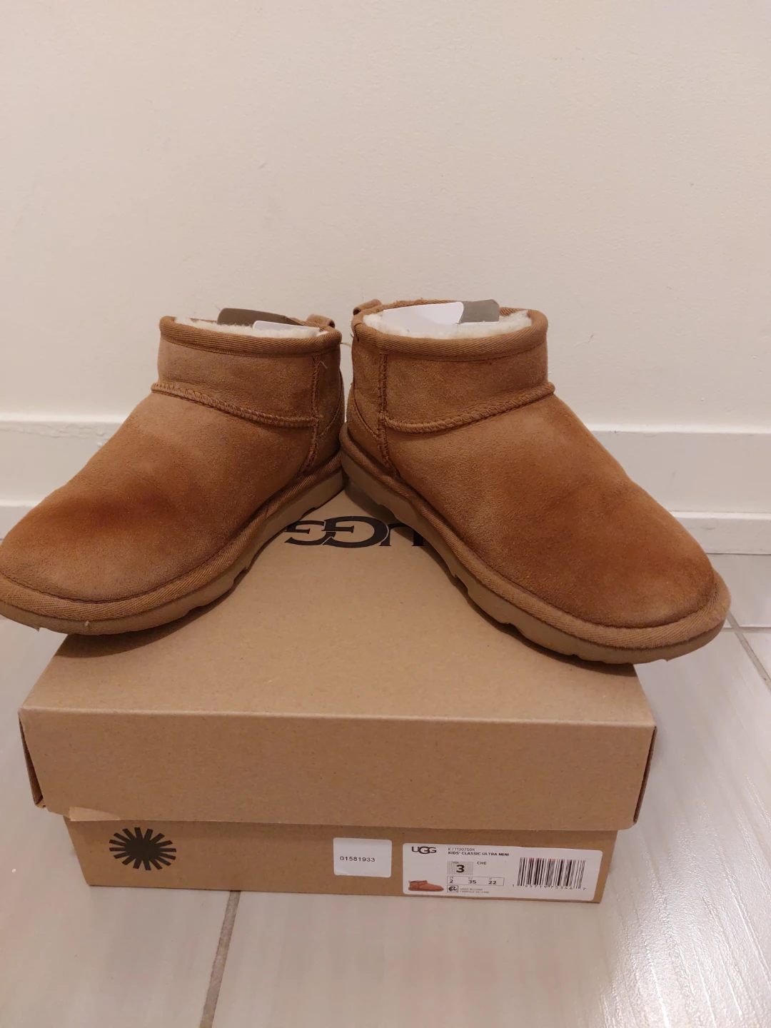 UGG Classic Ultra Mini Boot Chestnut - Size 3 - photo 5