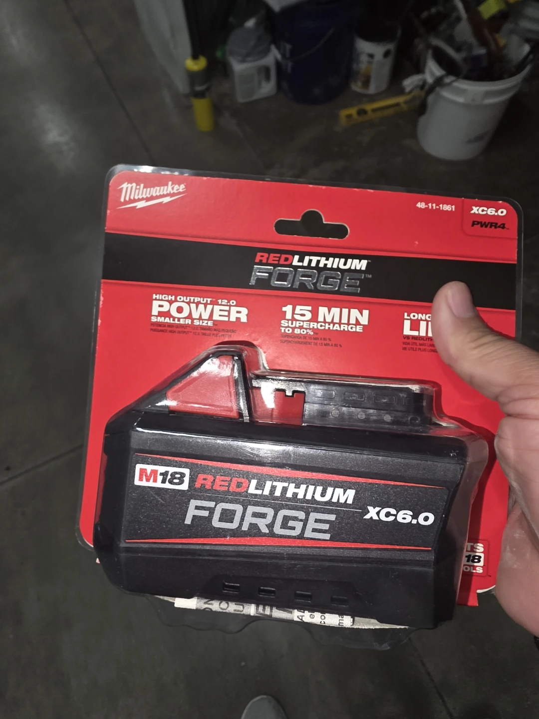 Milwaukee M18 RedLithium Forge XC6.0 Battery