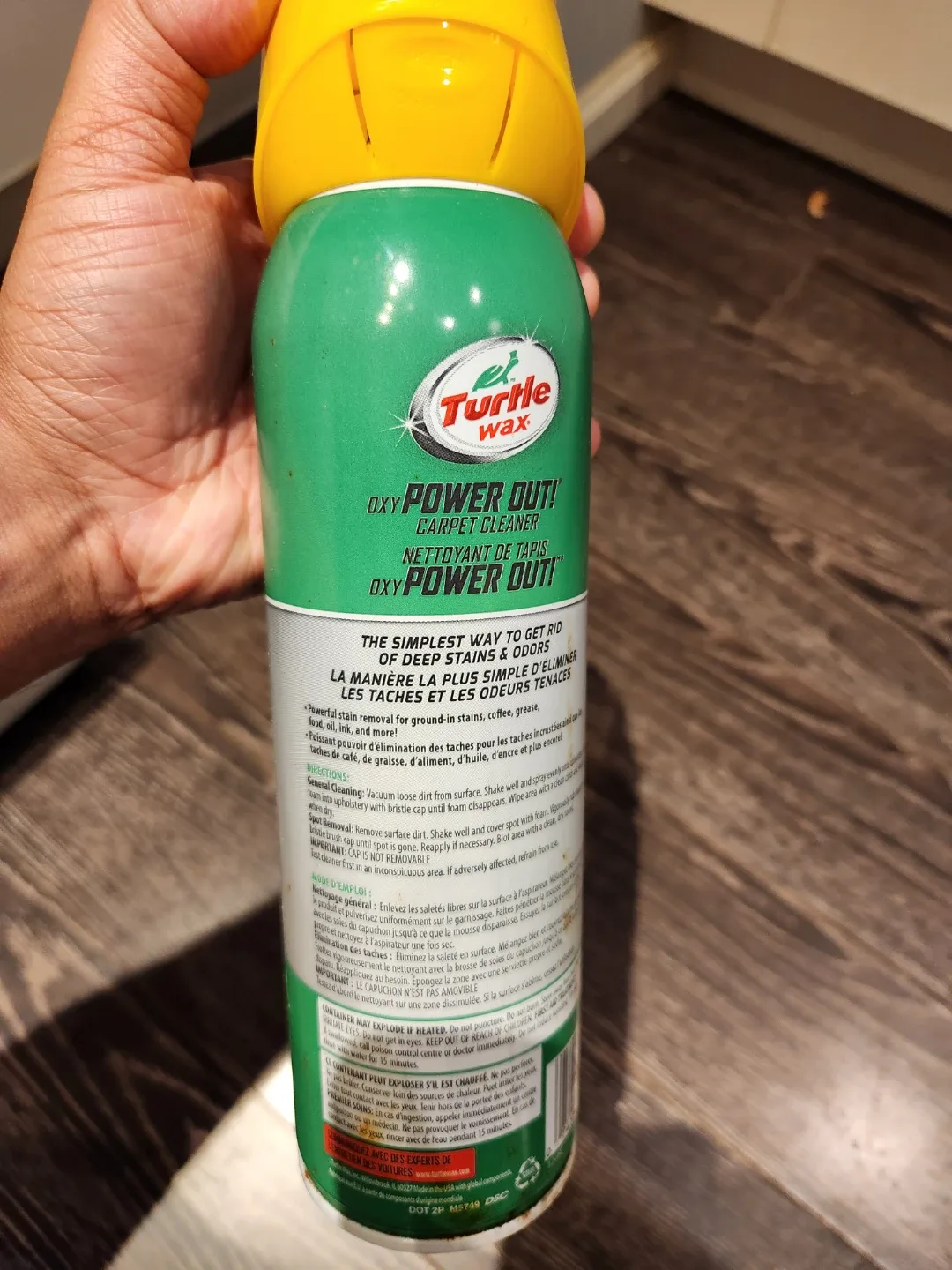 80% left - Turtle Wax Oxy Power Out! Carpet Cleaner image indicator(3)