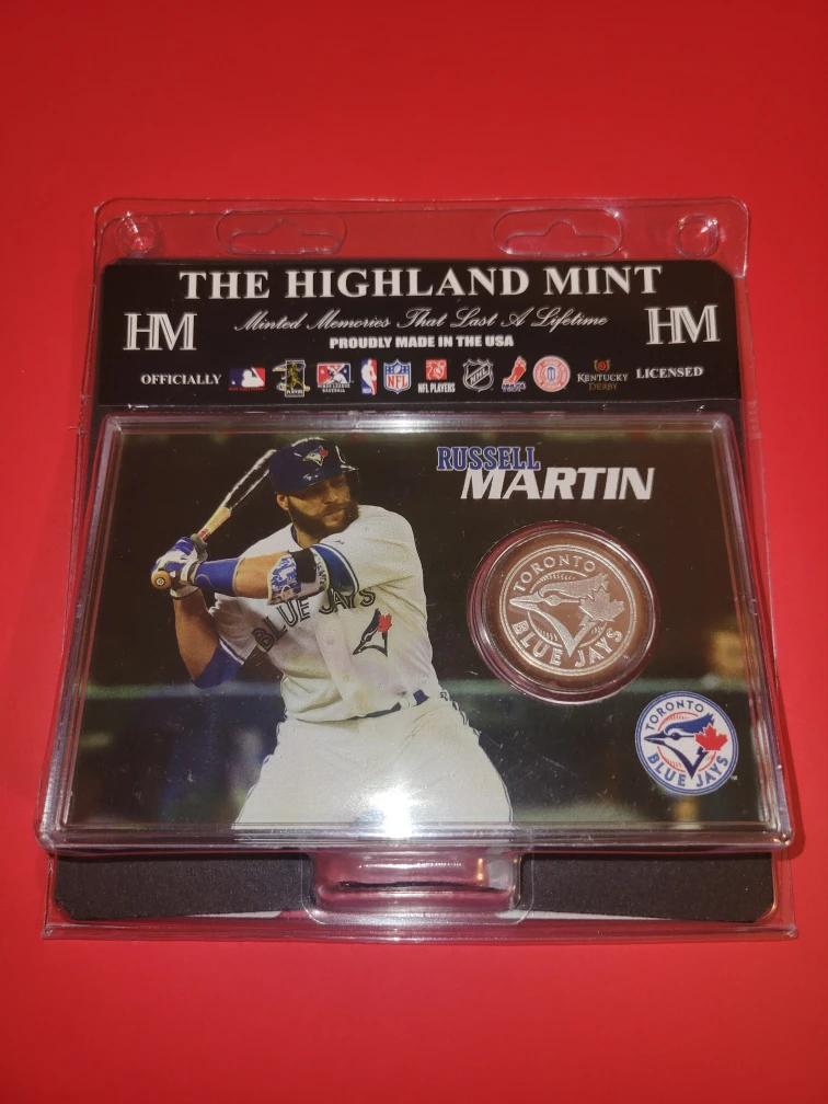 Toronto Blue Jays Russell Martin Coin