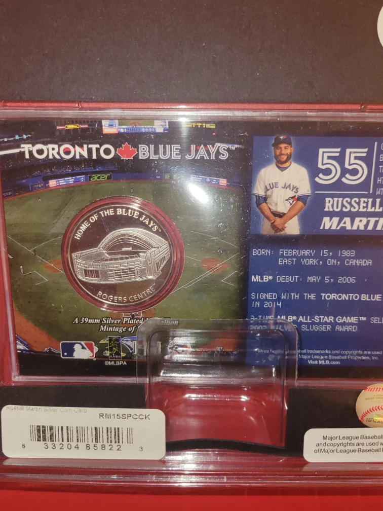 Toronto Blue Jays Russell Martin Coin - photo 3