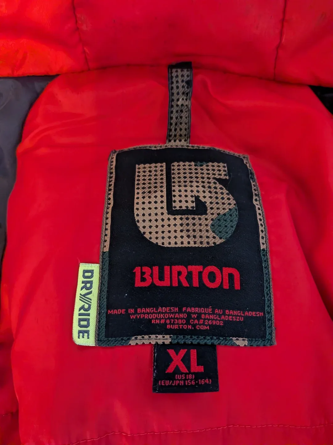 Burton Snowboard Jacket XL For Boys image indicator(2)