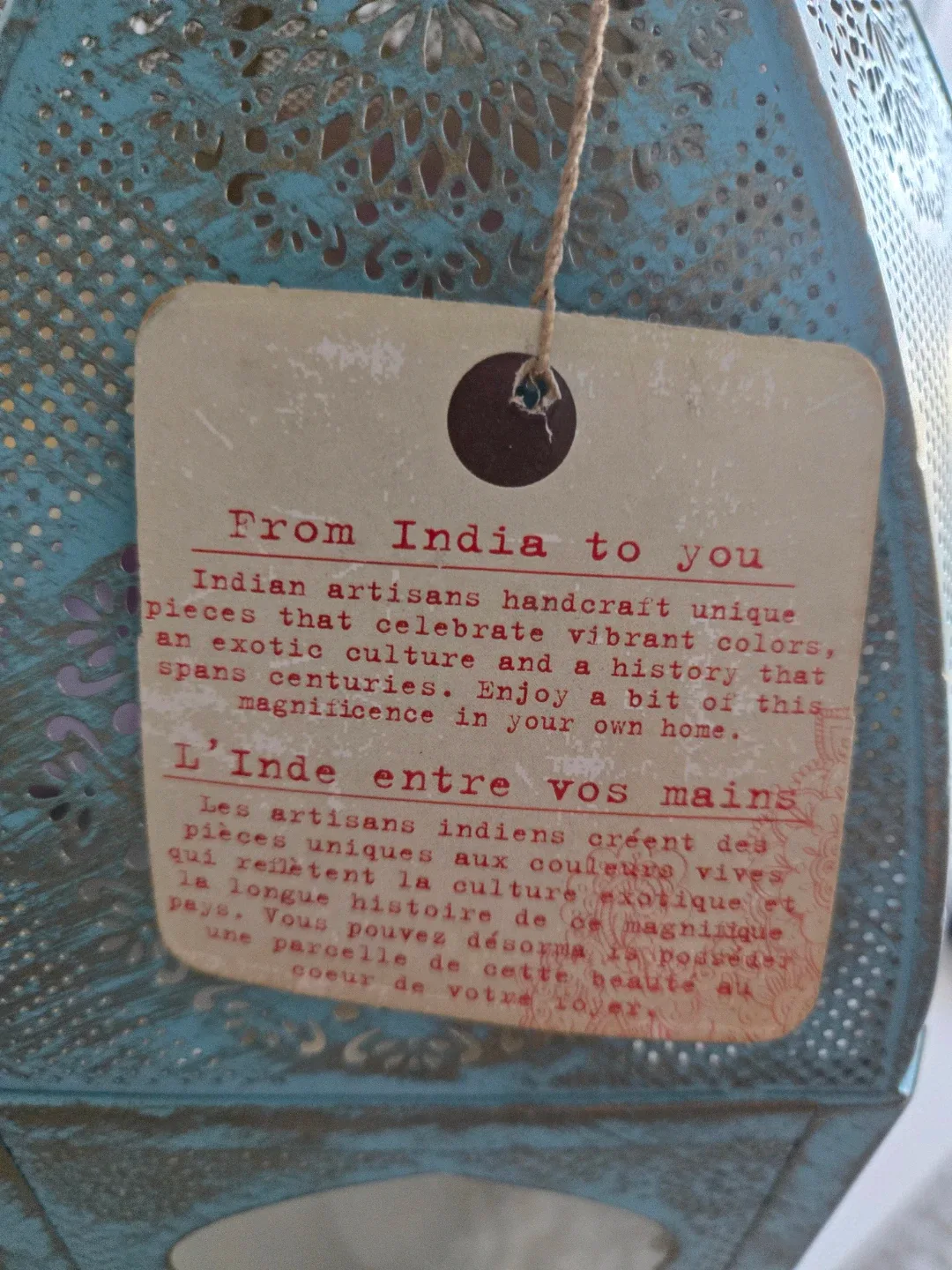 HOMESENSE Decorative Indian Style Lantern image indicator(4)