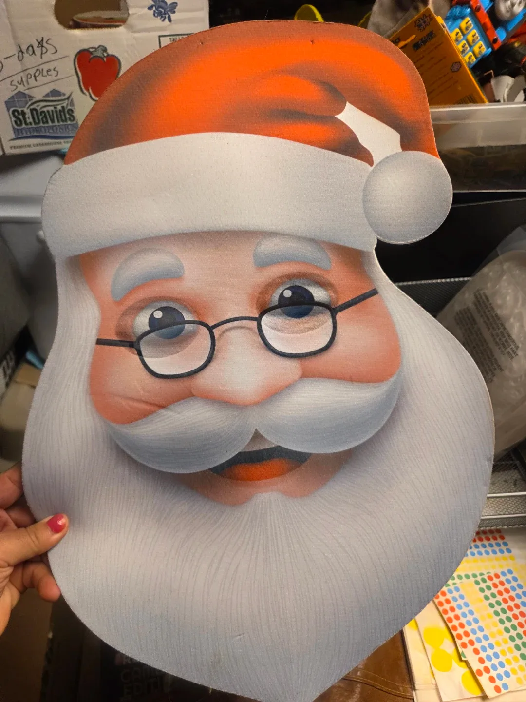 Santa Claus Head Decoration