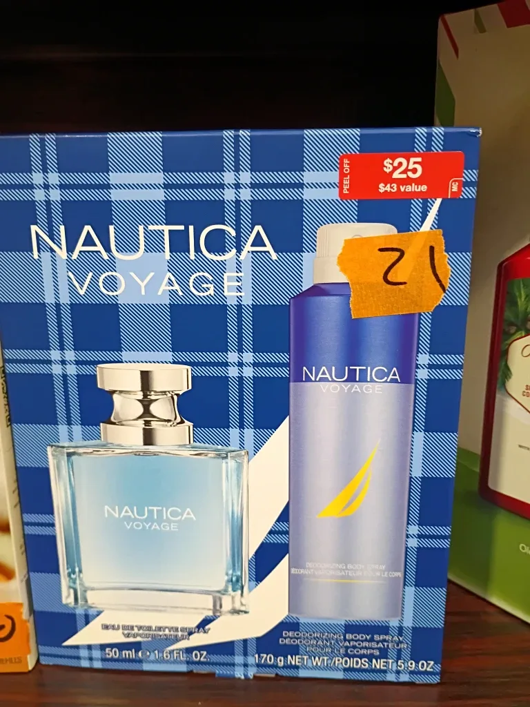 Nautica Voyage Gift Set - Eau de Toilette & Body Spray
