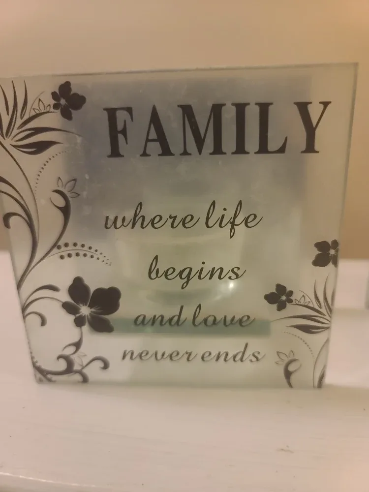 Pair of Frosted Glass Candle Holders image indicator(4)