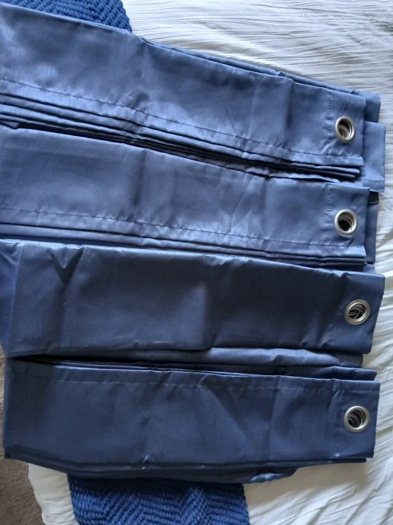 White & Charcoal Curtains image indicator(3)