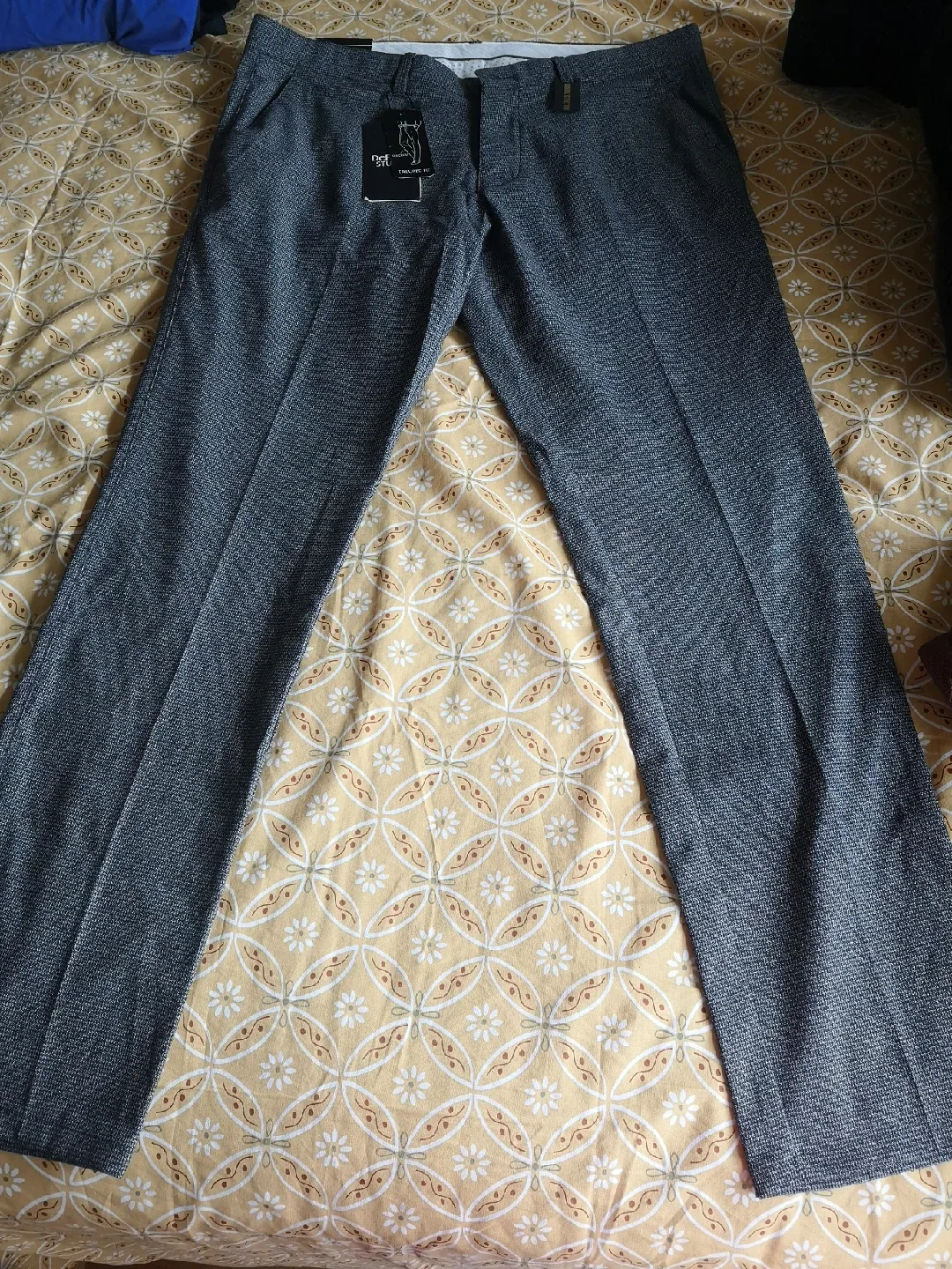 DeFacto Studio Tailored Fit Men's Pants - Size 34 thumbnail