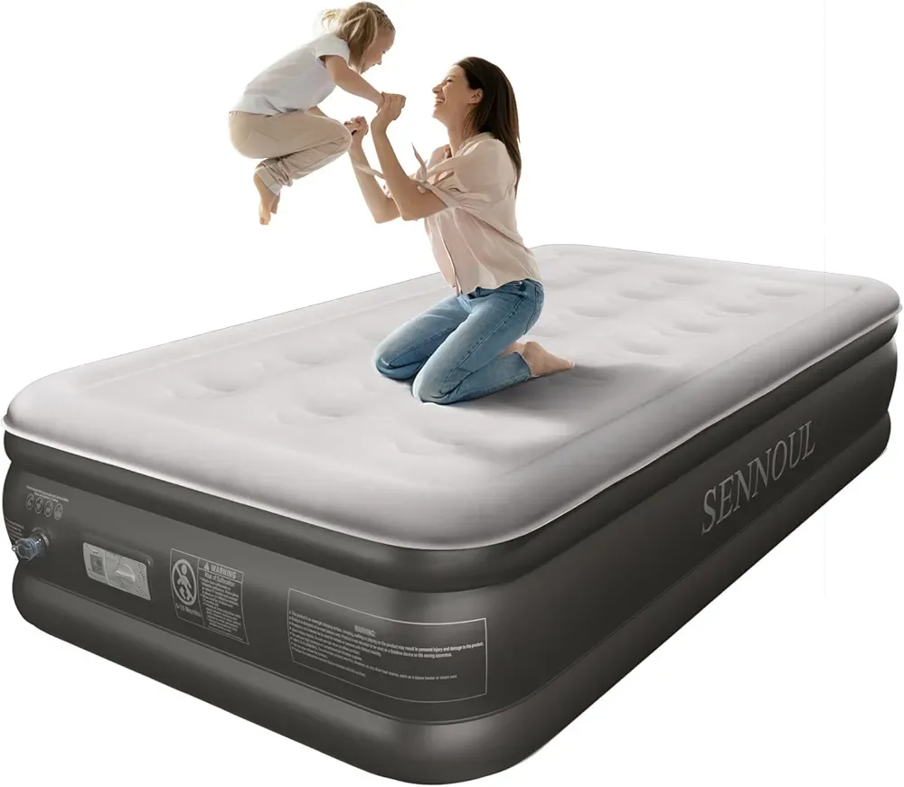 SENNOUL Twin Air Mattress with Built in Pump thumbnail