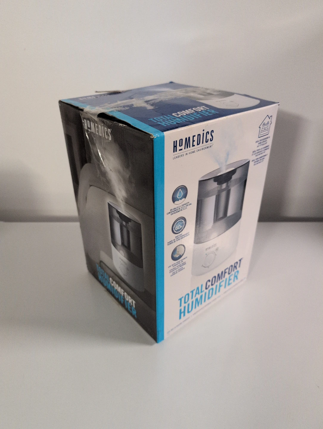 HoMedics Total Comfort Ultrasonic Humidifier