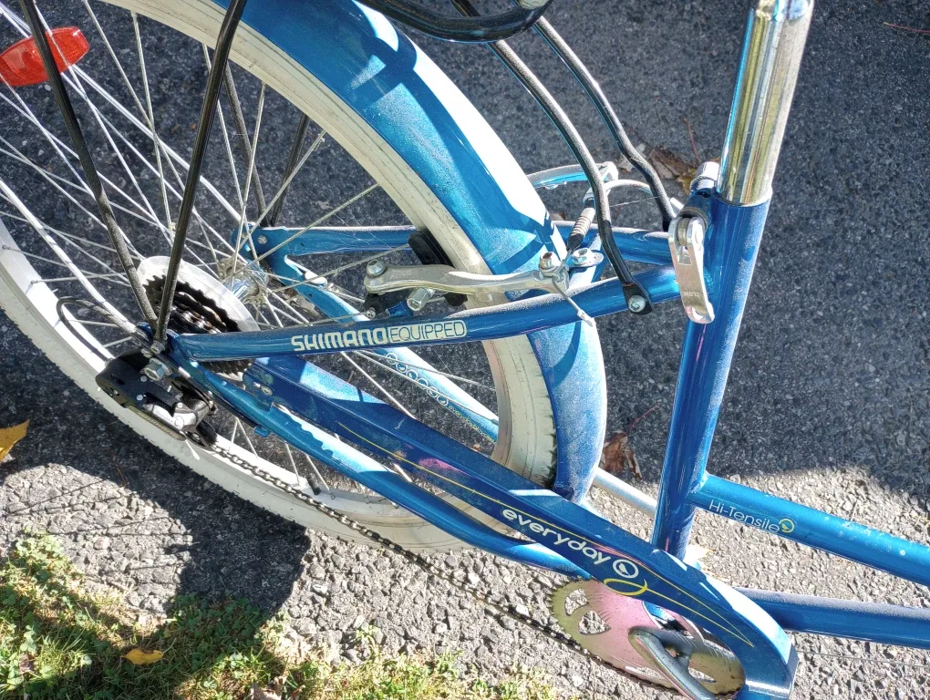 Kensington Everyday Bike - Blue & White image indicator(2)