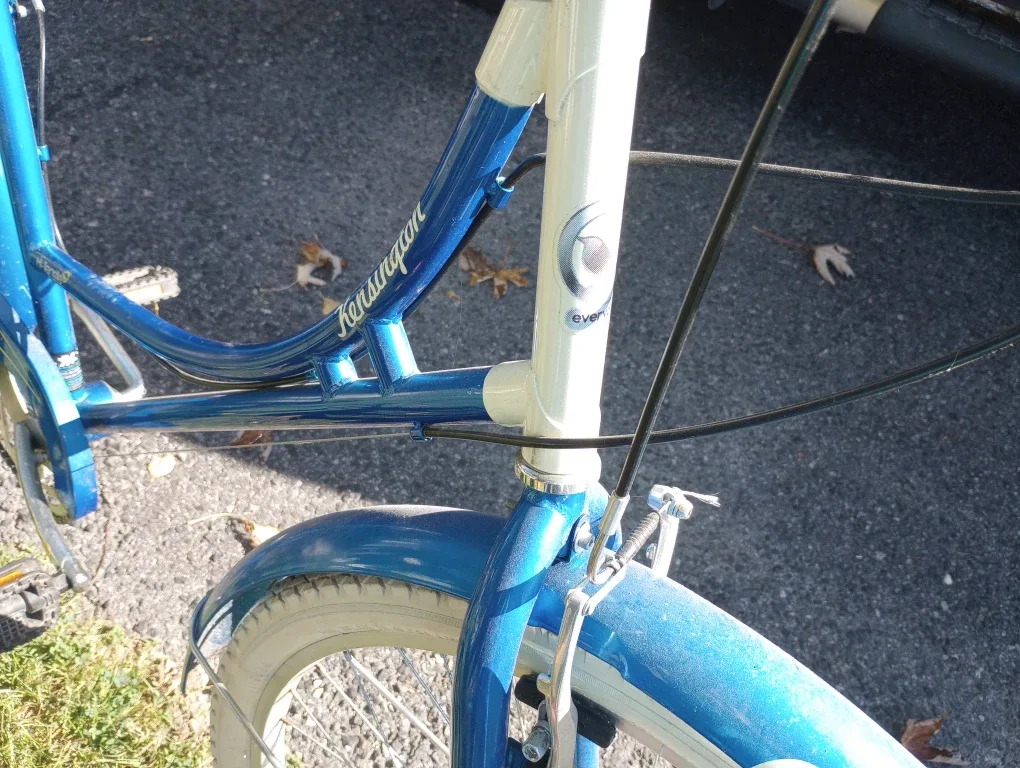 Kensington Everyday Bike - Blue & White image indicator(3)