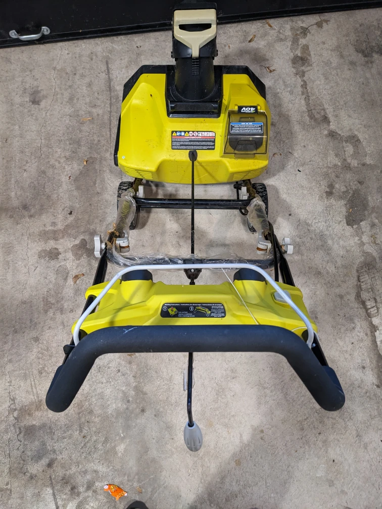 Ryobi 40V Cordless Snow Blower - photo 2
