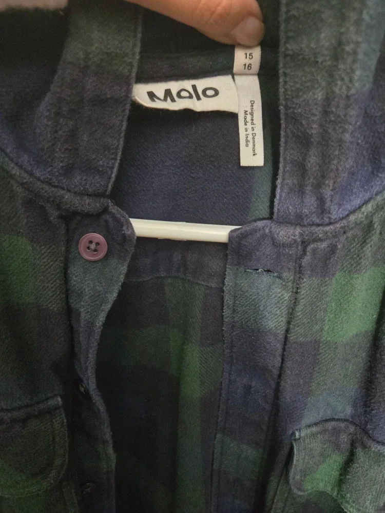 Molo Flannel Hoodie Size 15/16 image indicator(3)