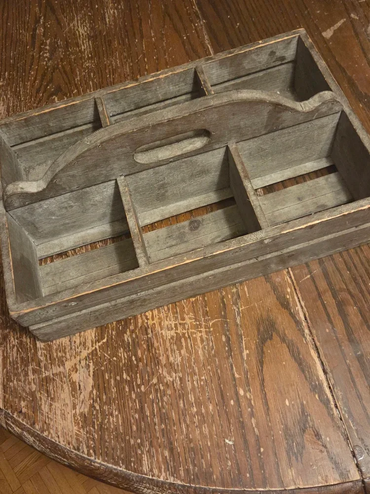 Rustic Wooden Tool Box