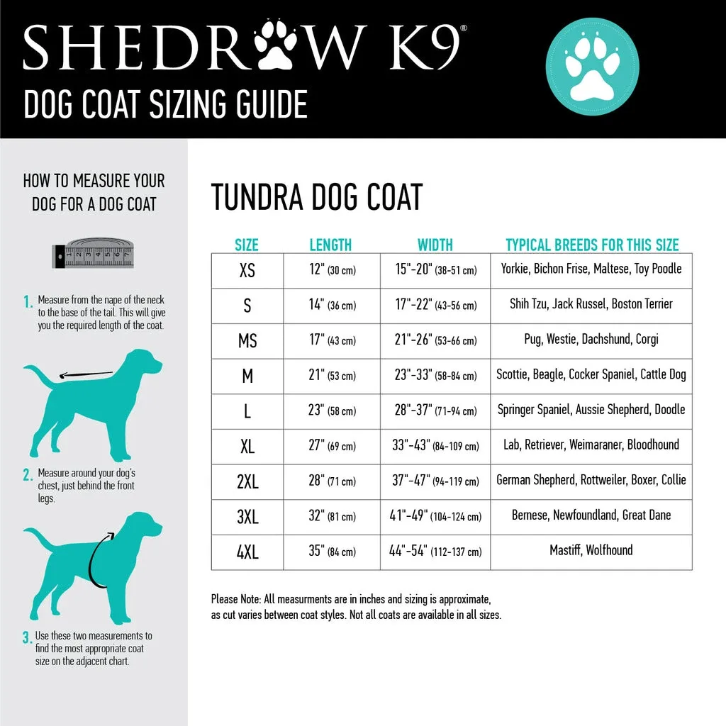 Shedrow K9 Tundra Dog Coat, Size L image indicator(4)