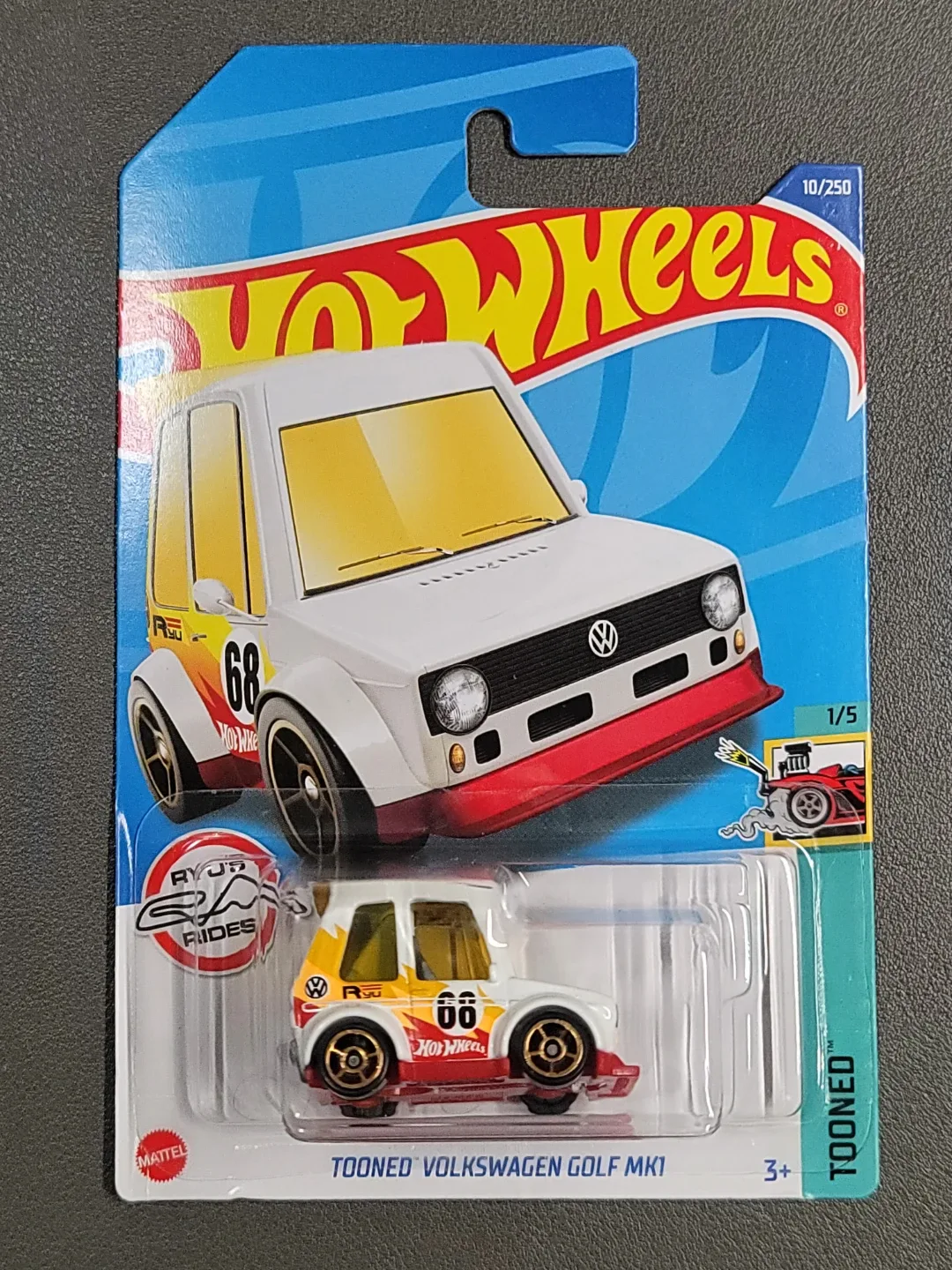 Hot Wheels Tooned Volkswagen Golf MK1