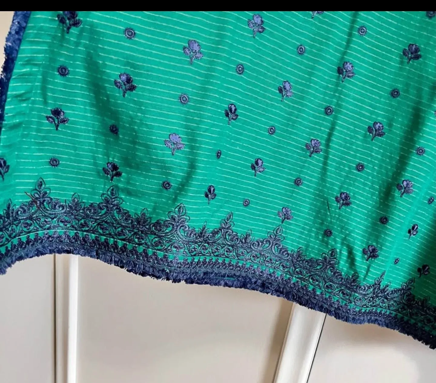 Khaadi's Green Salwar Kameez Suit image indicator(2)