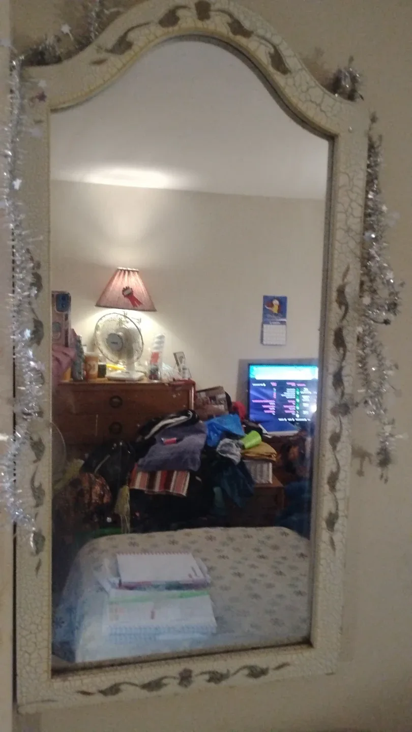 🥕 Vintage Style Wall Mirror image indicator(2)