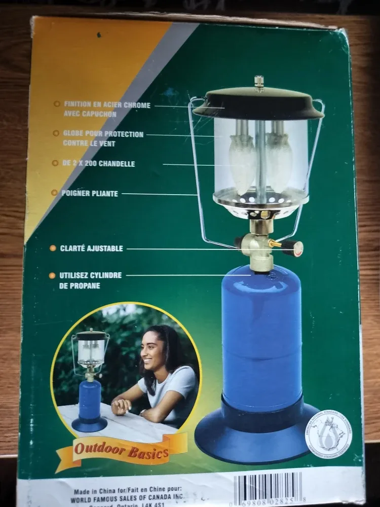 World Famous Two Mantle Propane Lantern image indicator(2)