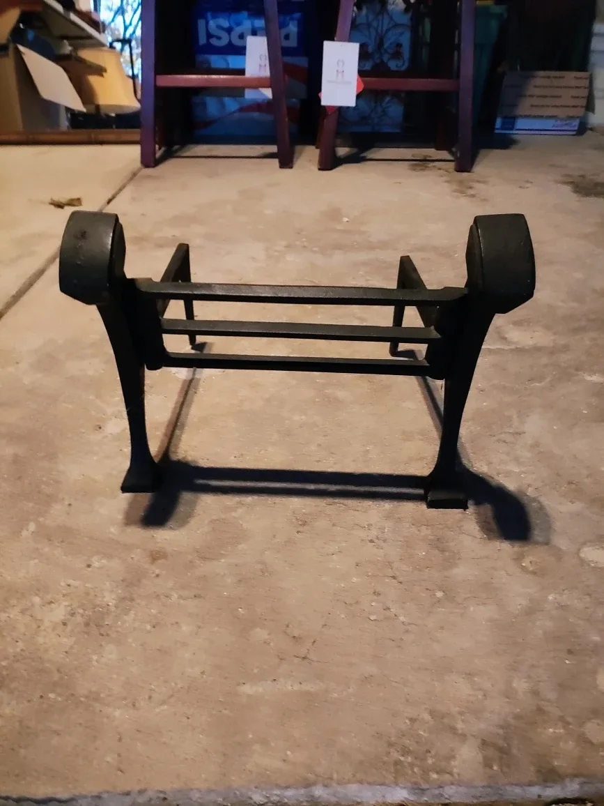 3 Andirons for fireplace image indicator(5)