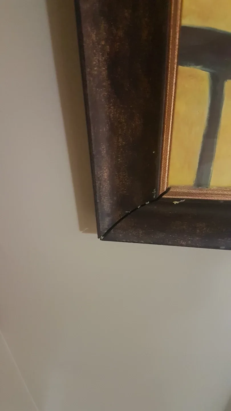 Framed 'Le Cafe' Print - 47" x 23" image indicator(5)