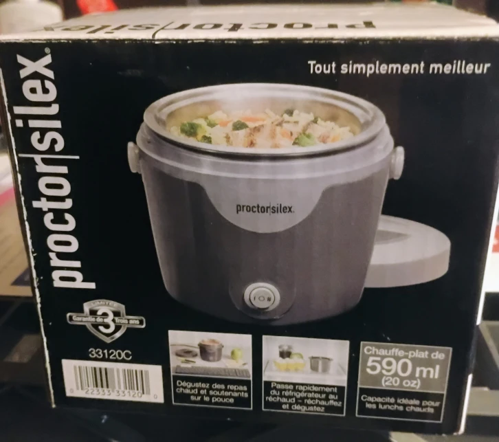 Proctor Silex 33120C 20oz Meal Warmer - New in Box! - photo 3