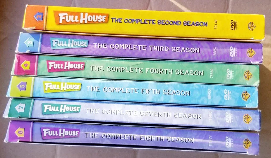 ☆ FULL HOUSE DVD SERIES COMPLETE SEASONS 2, 3, 4, 5, 7, 8!! ☆ image indicator(2)