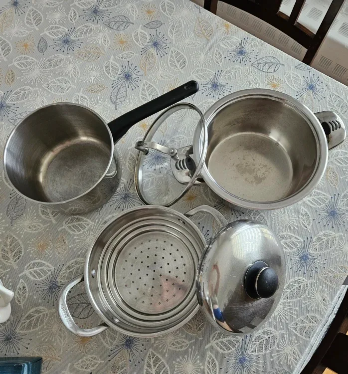 Kaiserbach Kochwertig Stainless Steel Cookware Set image indicator(2)