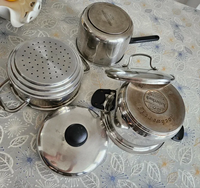 Kaiserbach Kochwertig Stainless Steel Cookware Set image indicator(4)