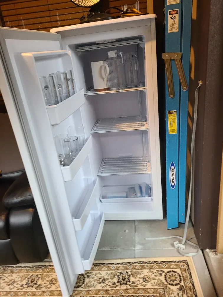 White Upright Freezer