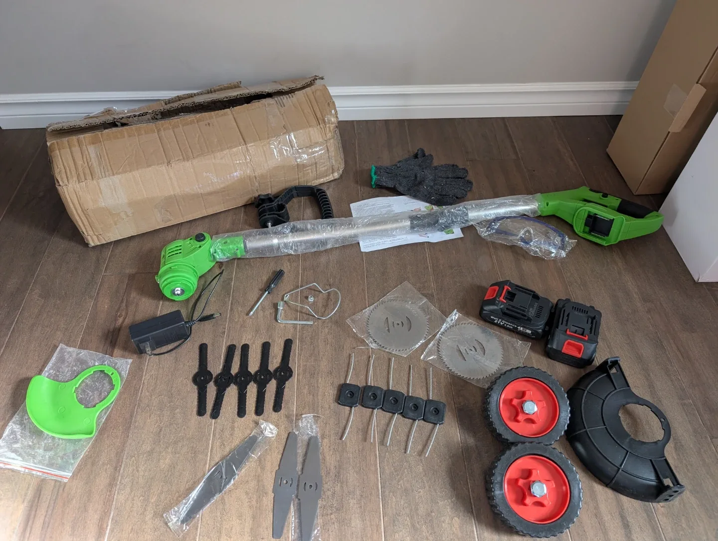 Brand New Battery Powered Weed Trimmer For Sale 🥕 image indicator(4)