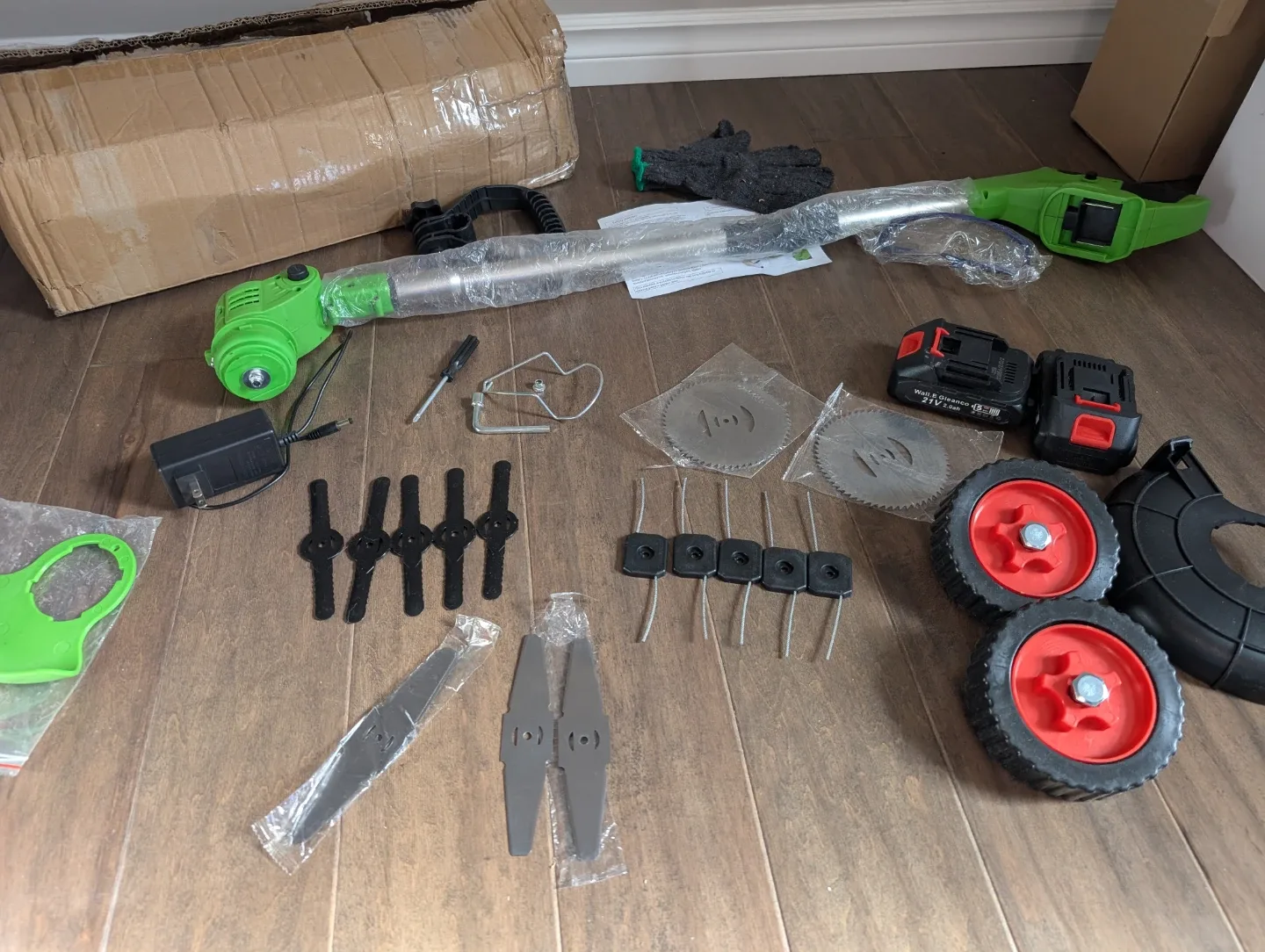 Brand New Battery Powered Weed Trimmer For Sale 🥕 image indicator(5)