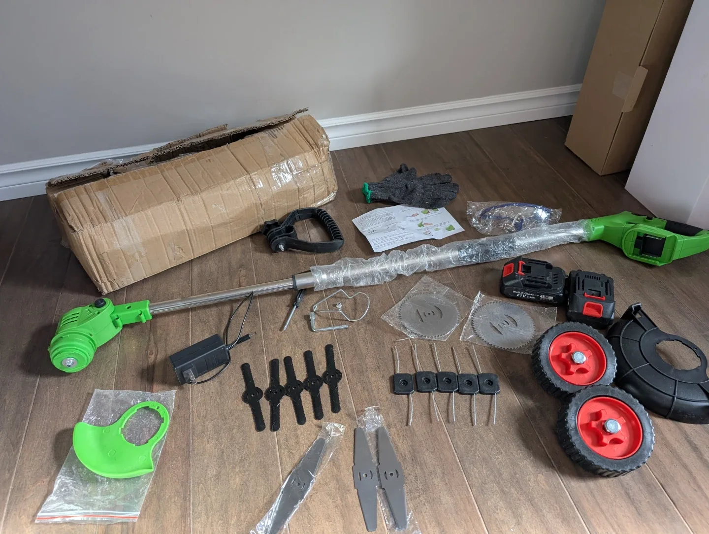 Brand New Battery Powered Weed Trimmer For Sale 🥕 image indicator(6)