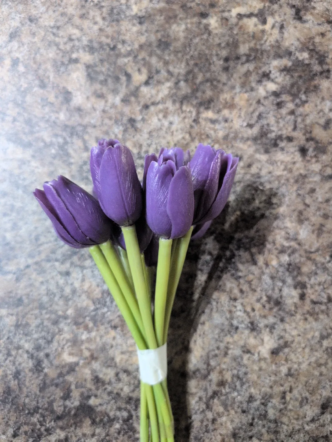 Purple Artificial Tulip Bouquet image indicator(2)