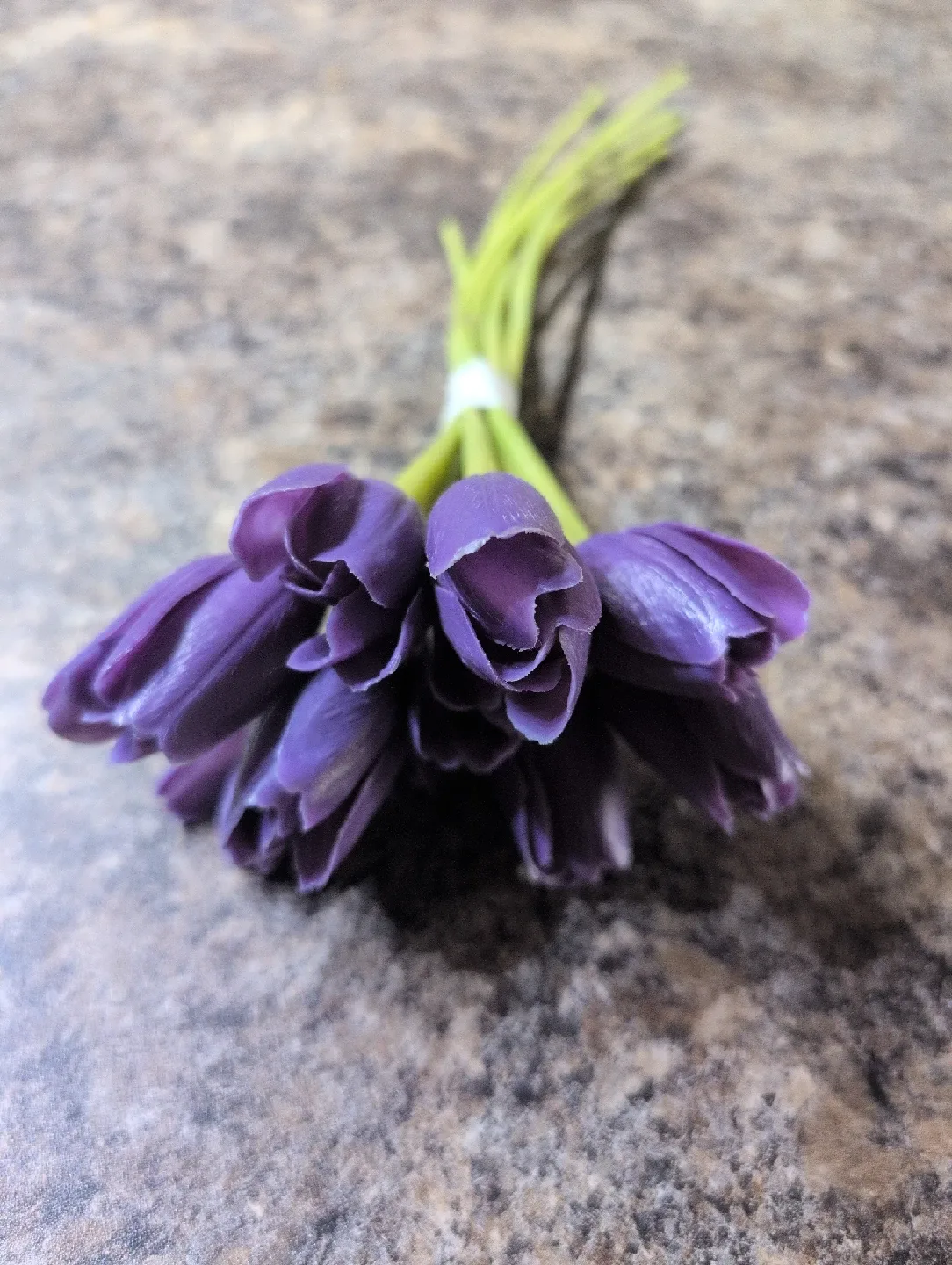 Purple Artificial Tulip Bouquet image indicator(3)
