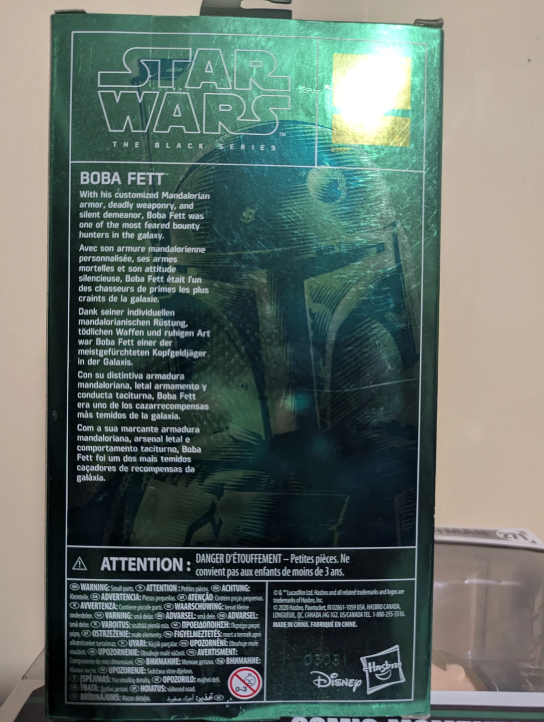 Star Wars Boba Fett The Black Series - photo 2