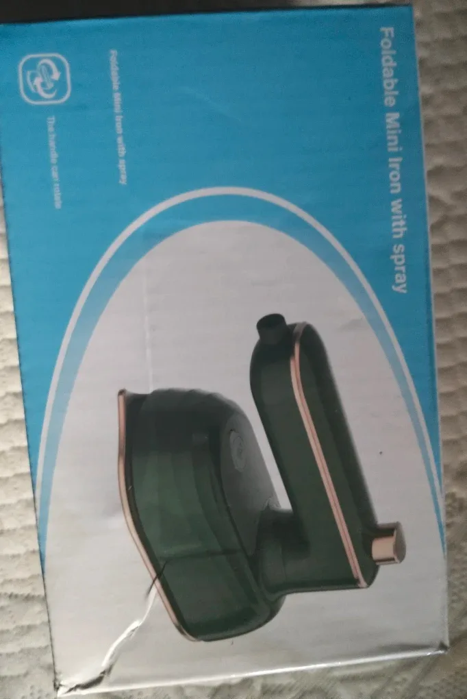Foldable Mini Iron with Spray - New in Box!