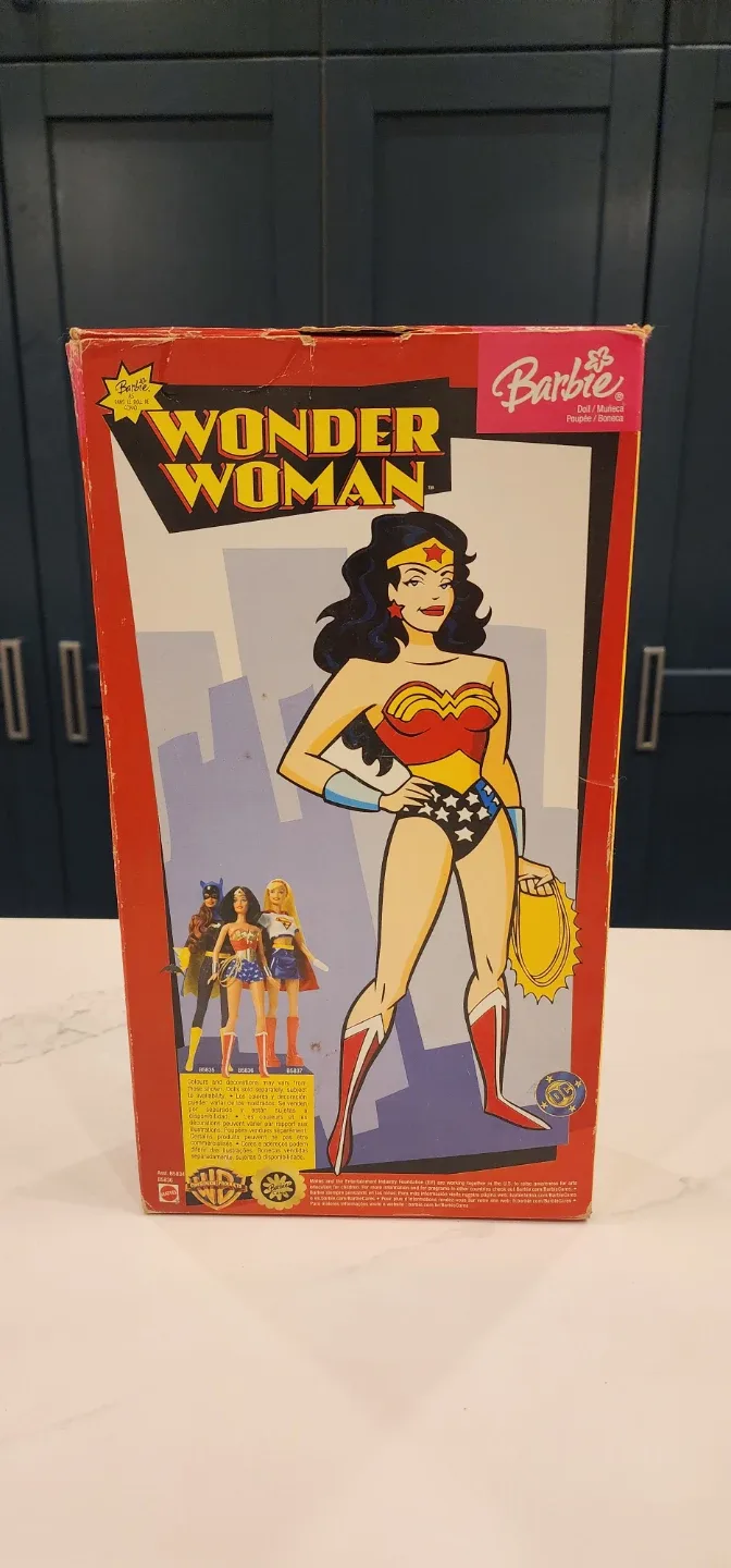2003 Wonder Woman Barbie in Original Box image indicator(3)