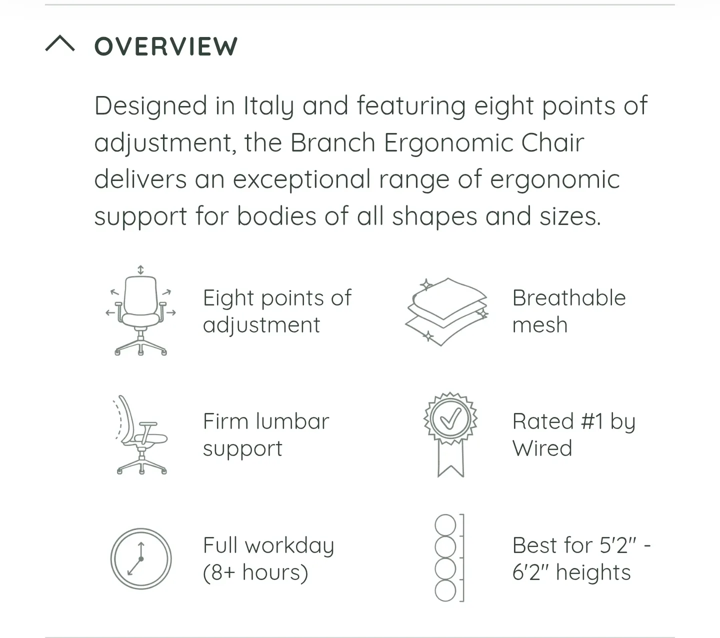 Branch Ergonomic Chair - Black image indicator(4)